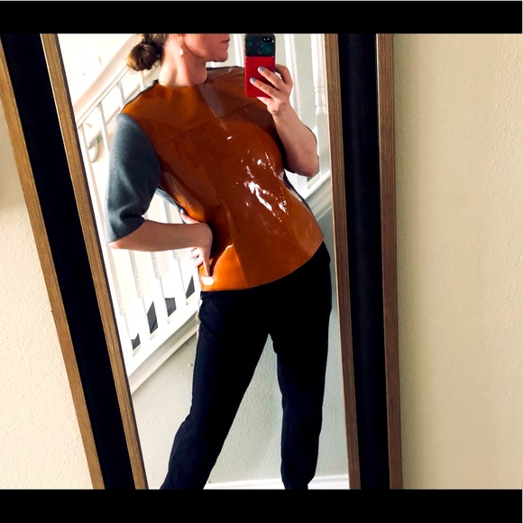 🔥Marni Leather/Cotton Top🔥 - Picture 5 of 11